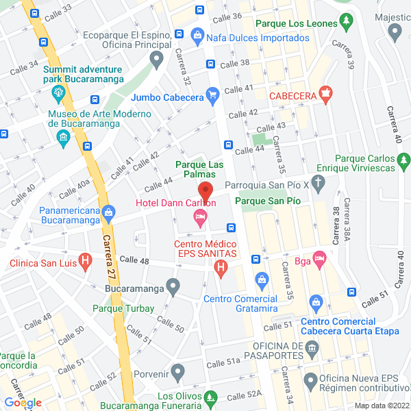 Map of R.D. Transportes S.A.S.