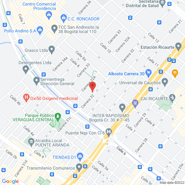 Map of Industrias Plásticos Milann Ltda.