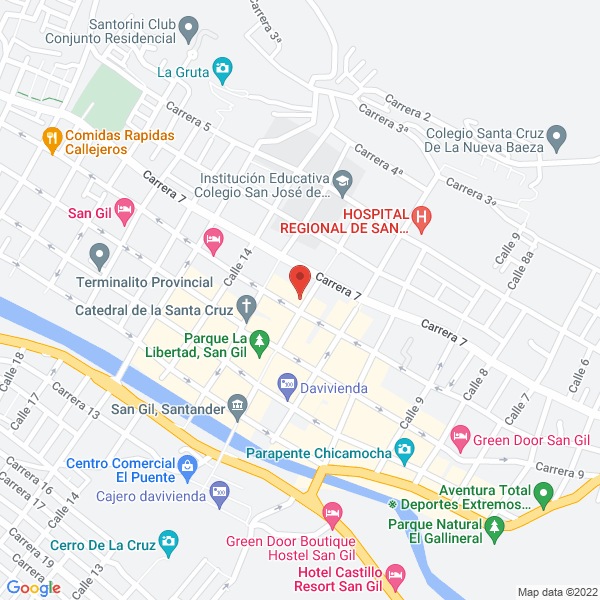 Map of Coljosan Ltda.