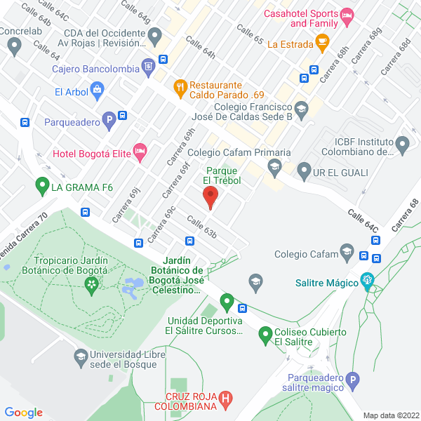 Map of Mercaprac Ltda.