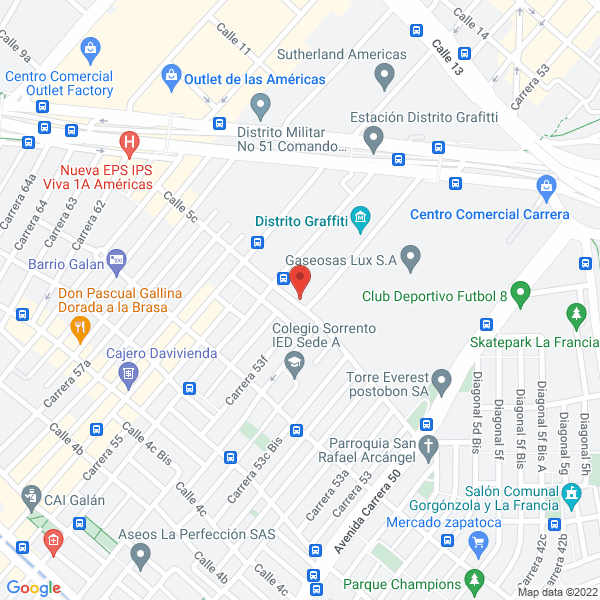 Map of Dos Publicidad Ltda.
