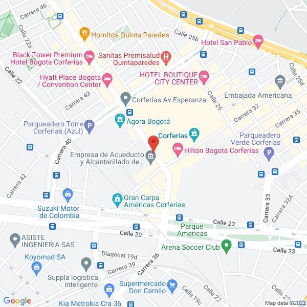 Map of Tecnopack Ltda