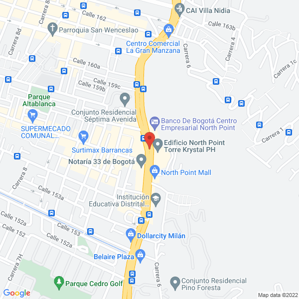 Map of Esgamo Constructora S.A.S