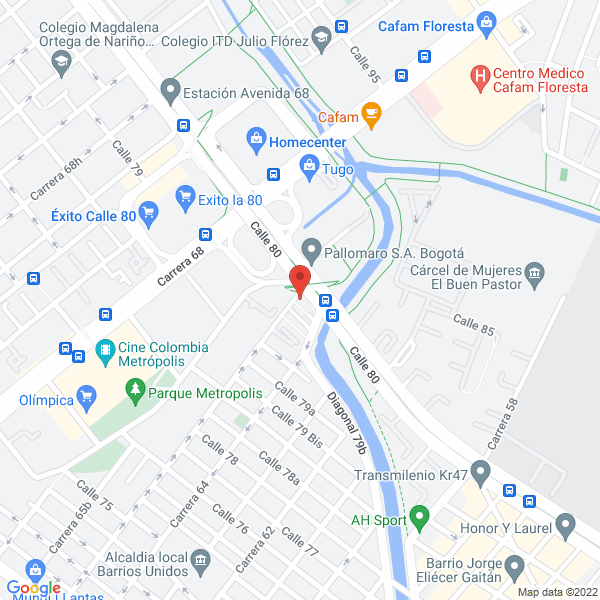 Map of Mercalab S.A.S.