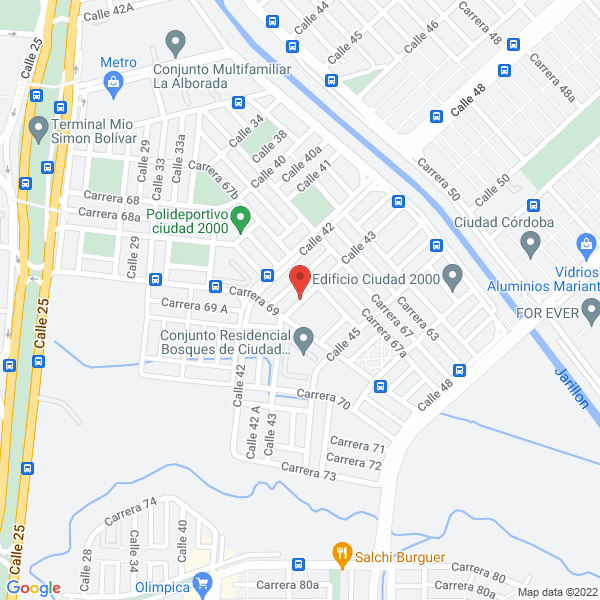 Map of Play One S.A.S.