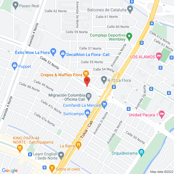 Map of Licoroccidente S.A.S.
