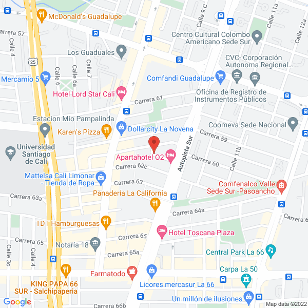 Map of Luxury Aesthetic S.A.S.