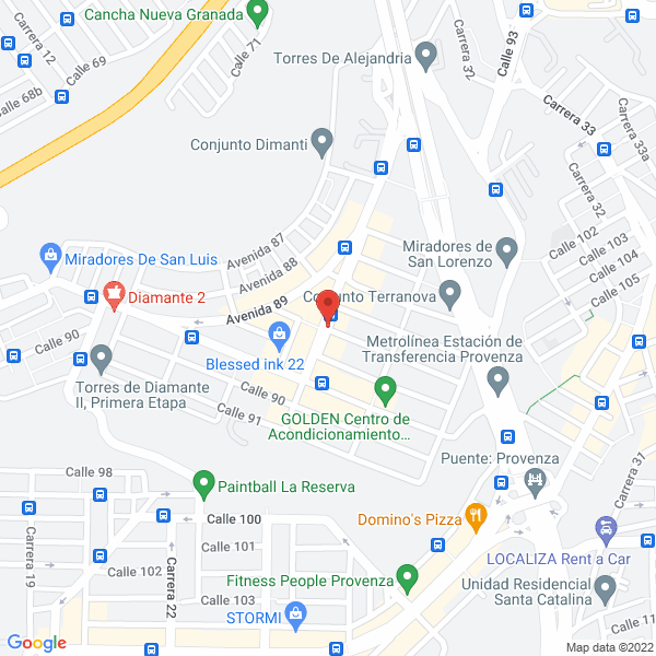 Map of Soluciones Tecnológicas Ingetel Service S.A.S.