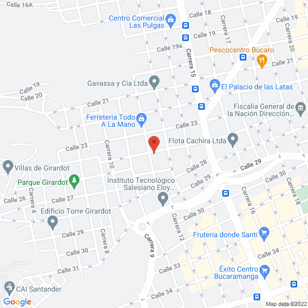 Map of Almacén Cárdenas