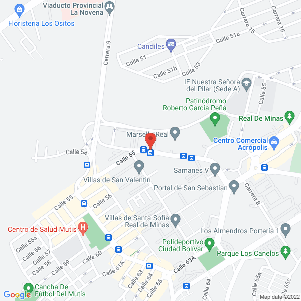 Map of Buen Pan Marsella