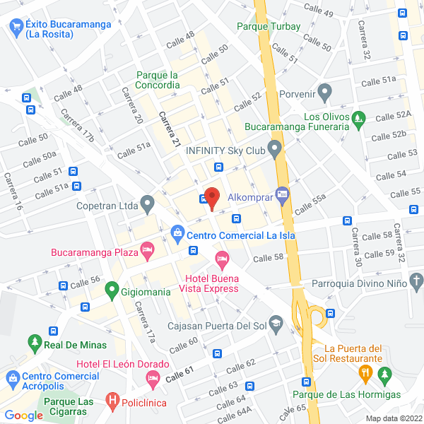 Map of Centro De Acondicionamiento Fisico-Caf Spirit Wellness