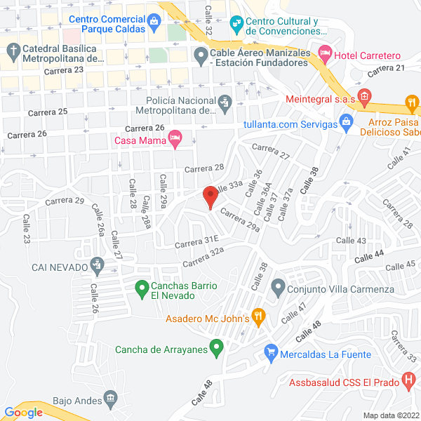 Map of Topo Pacifico S.A.S.