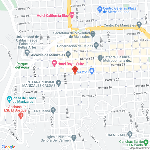 Map of Alimentos Y Bebidas Alyca S.A.S.