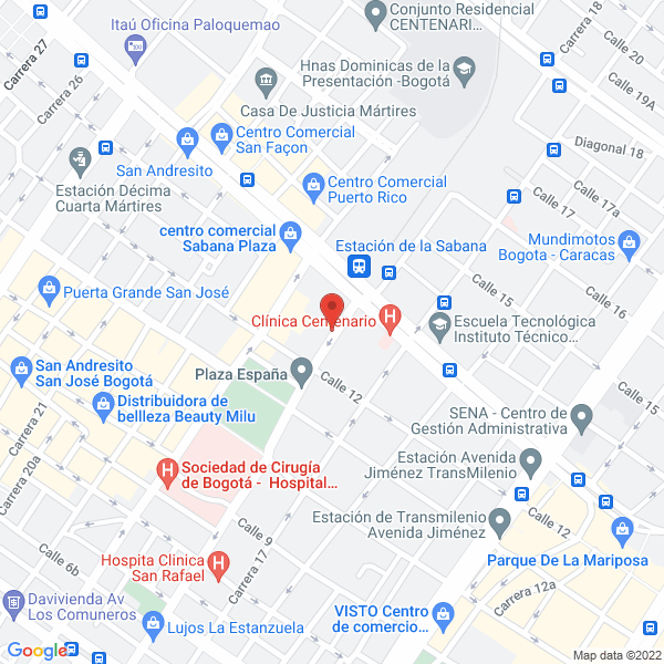 Map of Distribuciones Valery Ko S.A.S.