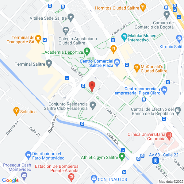 Map of Castillo Mora S.A.S.