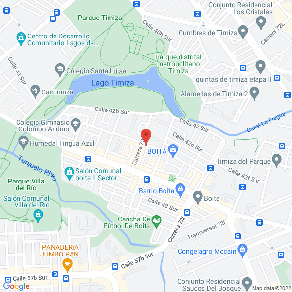Map of Eléctricom Edificie Ltda.