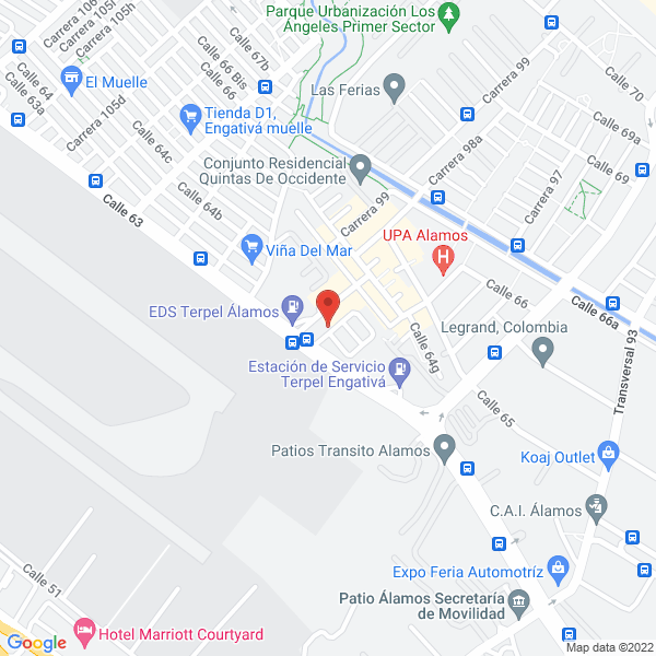 Map of Dakar Ingeniería Electrónica S.A.S.