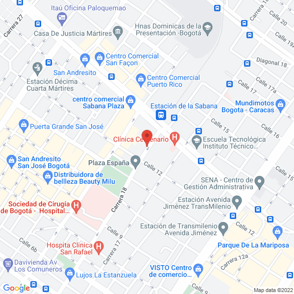 Map of Distribuidora Cami Sabana S.A.S.