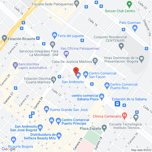 Map of Icr Motos S.A.S.