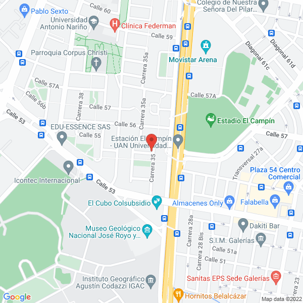 Map of Ecoknowledge S.A.S.