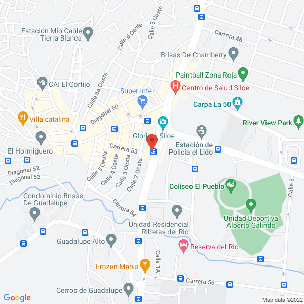 Map of Si Lo Hay