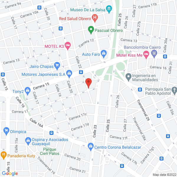 Map of Muelles El Resortero