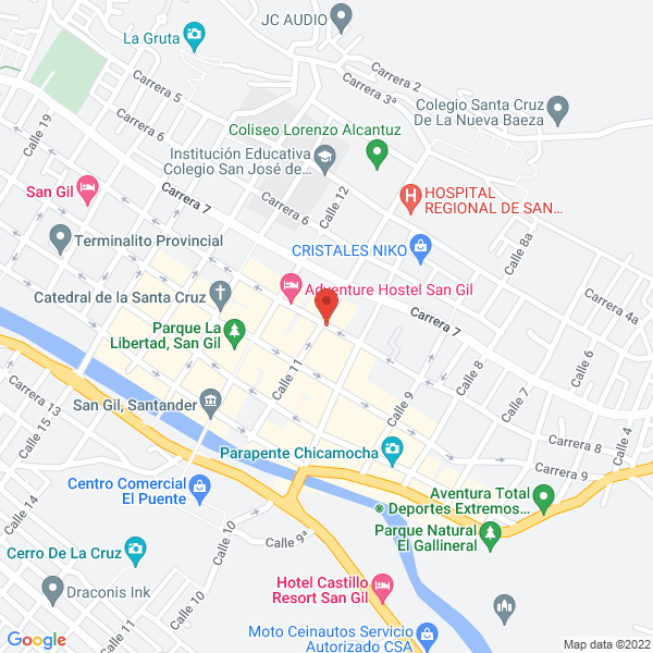 Map of Centro Del Pc