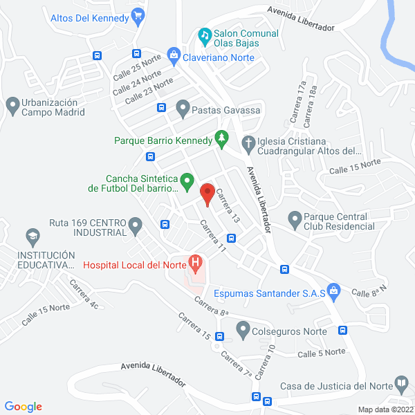 Map of Calzado Paulachus
