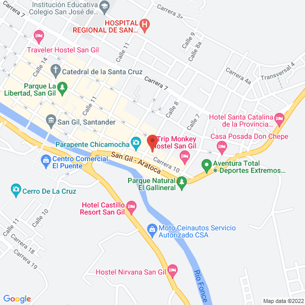 Map of Restaurante Bar Barra G