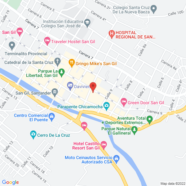 Map of Donde Canta La Rana Ronca
