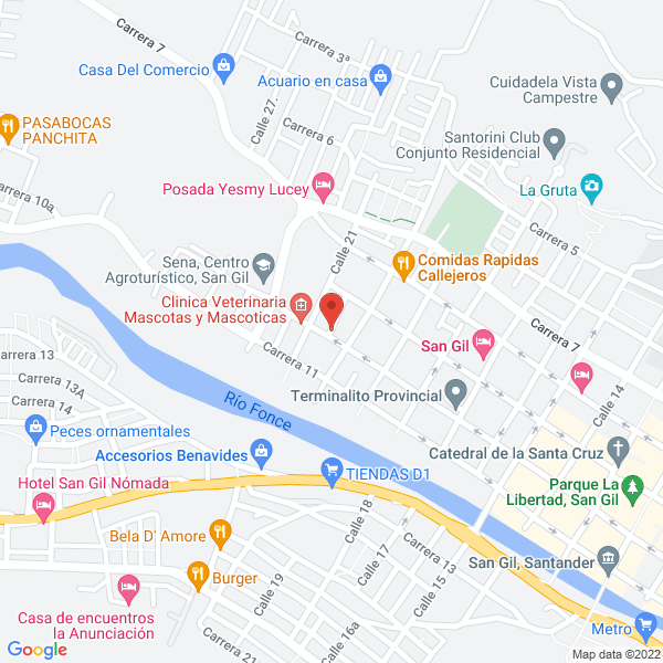 Map of Frutería Y Heladeria Luz Dary