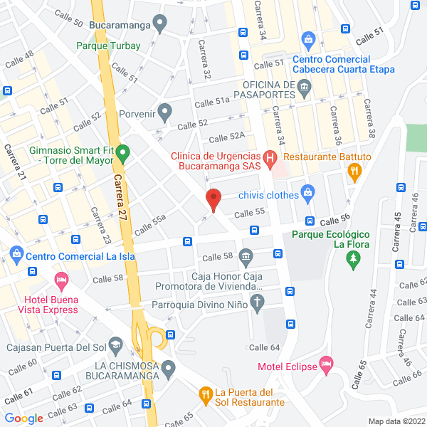 Map of Ariama Clínica De Mama S.A.S
