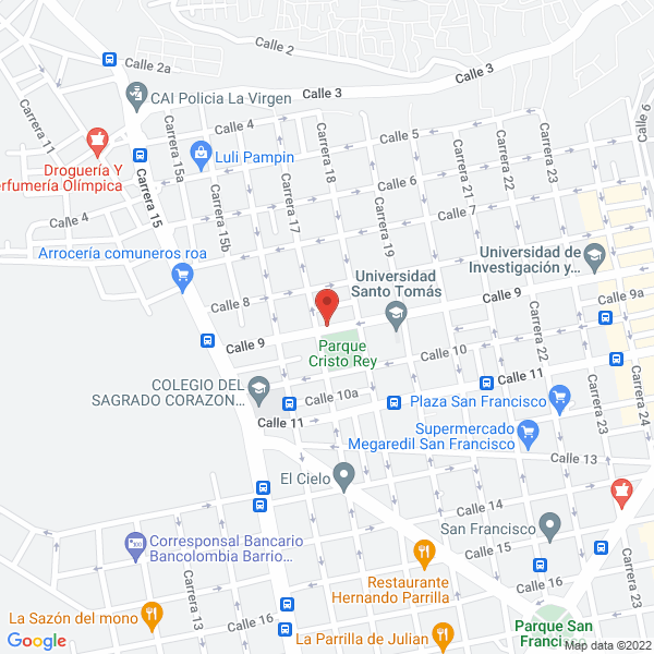 Map of Ustacoop Ltda.