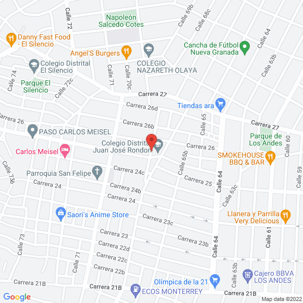 Map of Taller A.R.M.