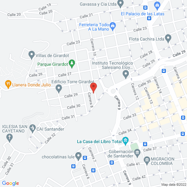 Map of Veterinaria Super Amigos