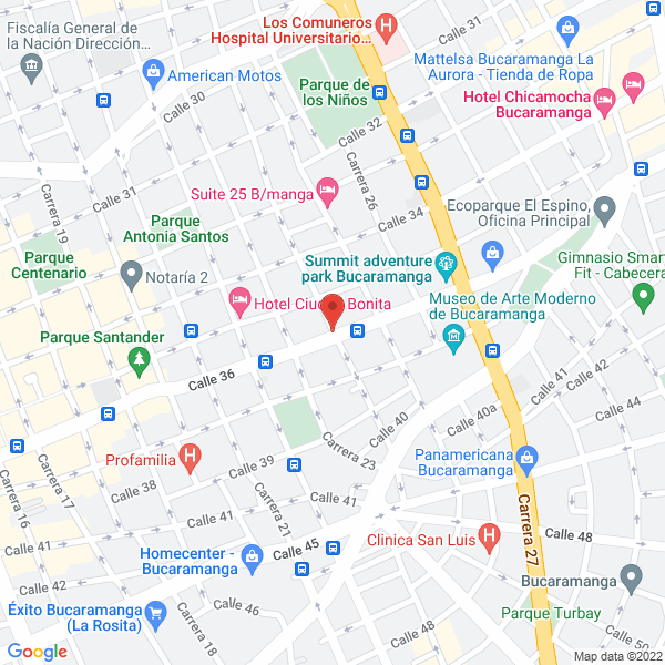 Map of Tu Ruta Segura