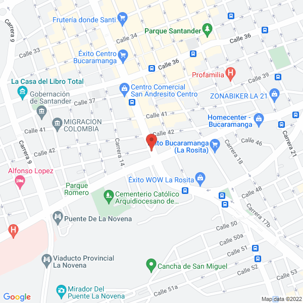 Map of Agrotecnica Del Caribe Ltda
