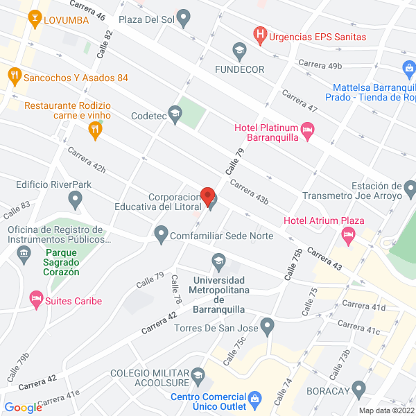 Map of C E C G Ingeniería Y Servicios Técnicos Ltda.