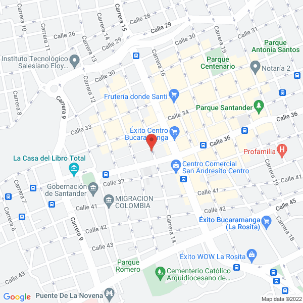 Map of Edwin Rene Suarez Martinez