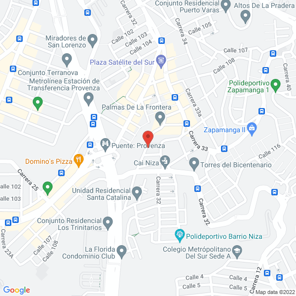Map of Tropisweet S.A.S.