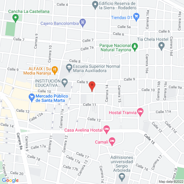 Map of Ferreinox B.J.L.