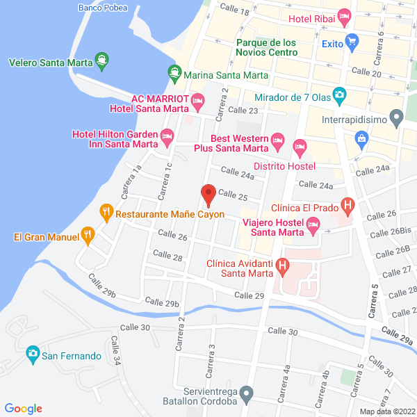 Map of Fundación Para La Salud Mental Hazbleyde Obispo Rovira