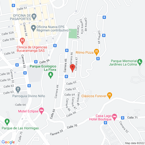Map of Video Terrazas