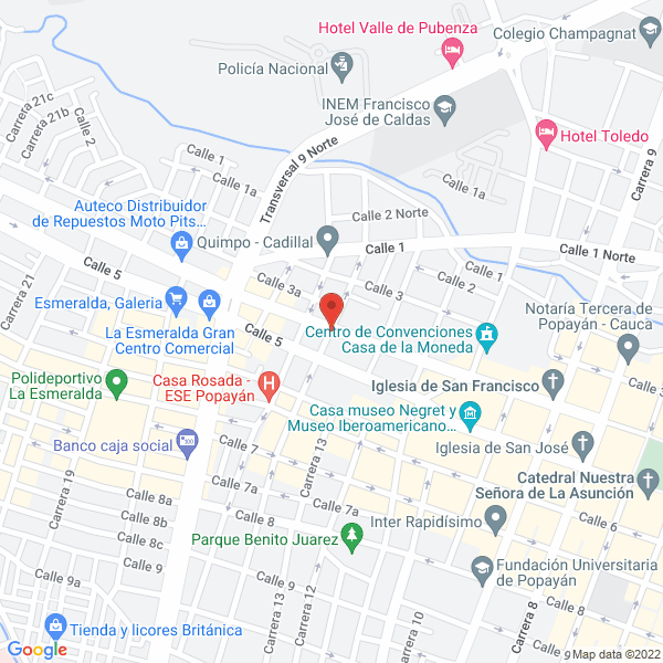 Map of Unidrogas La Cuarta