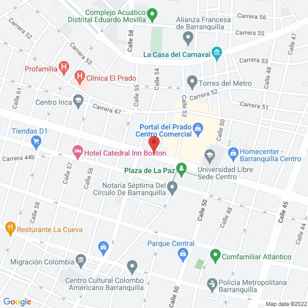 Map of Walter Martínez Y Cía. Ltda.