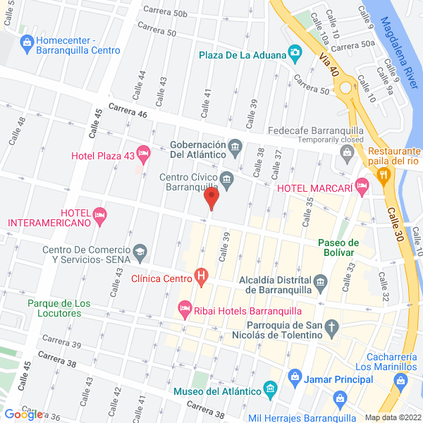 Map of Asesorías Contables Jemgo