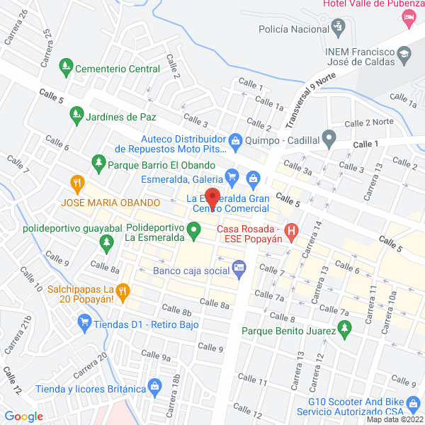 Map of Pescadería Cielomar
