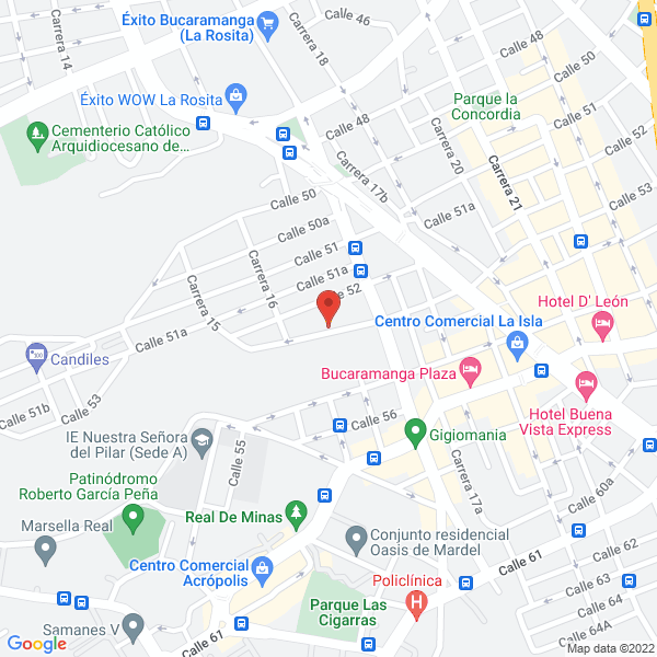 Map of Acquarelli Scarpe-Niña Bonita Boutique