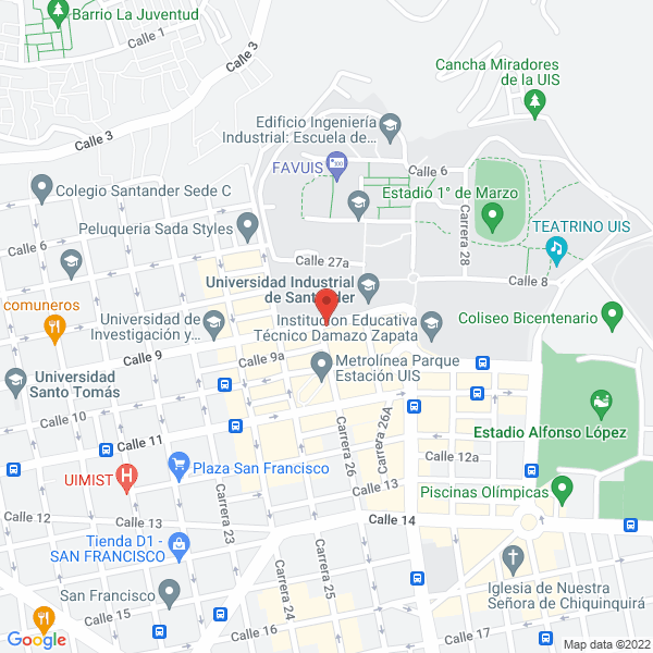 Map of Almuerzos Casa Blanca
