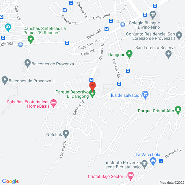 Map of Carpintería Y Ebanistería J.B.D